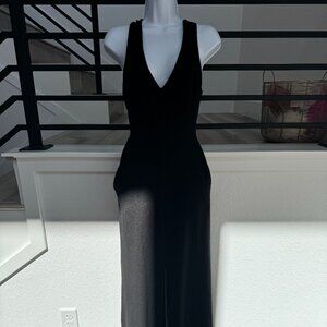 Black Cross Back Jumpsuit